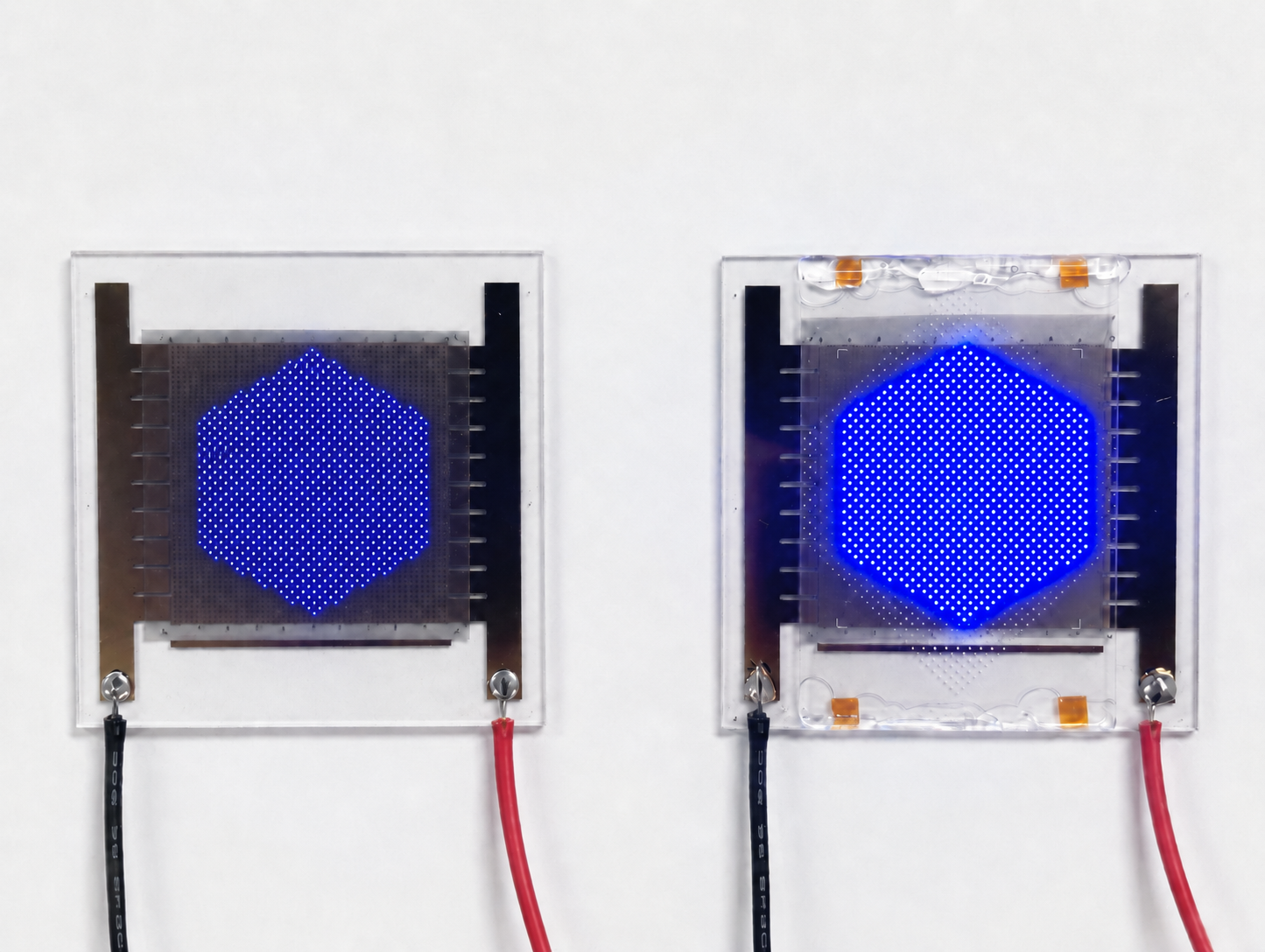 Micro LED light-collection image